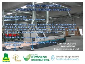 Operacion Maquina Moldurera